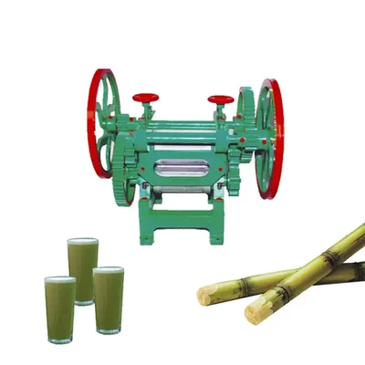 Heavy Duty 8 Gear Manual Sugarcane Juicer Machine